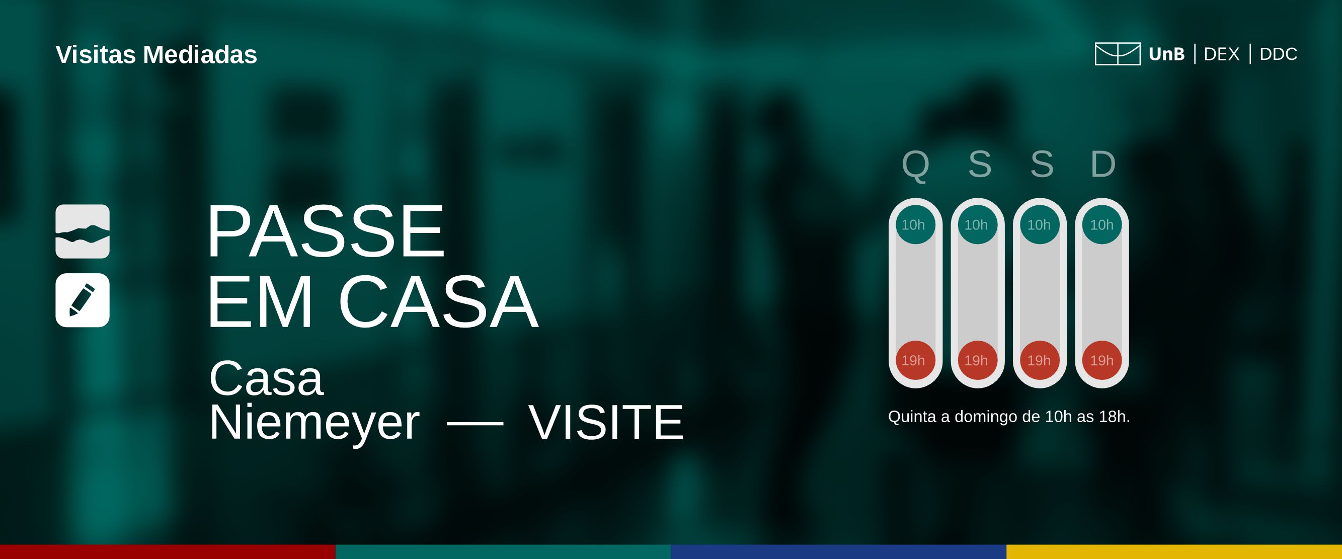 Visitas Mediadas à Casa Niemeyer. Clique para saber mais!