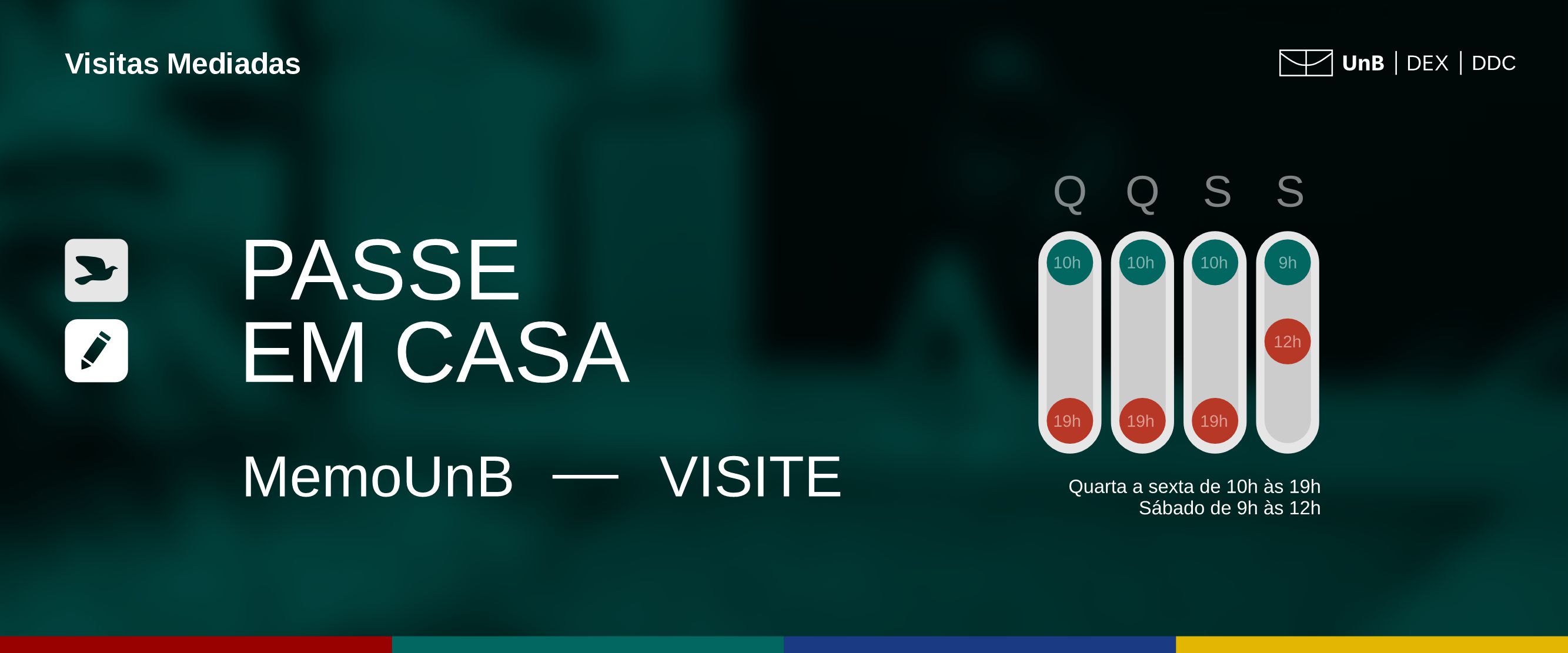 Visitas Mediadas ao MemoUnB. Clique para saber mais!
